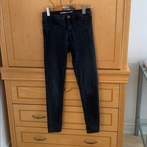 Black Low/Mid rise skinny jeans